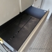 84" Steelcase 3 Drawer File w/ 2 Door Upper Storage Cabinet